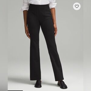 lululemon Smooth-fit pull-on High-Rise Pant,, size 4 - black